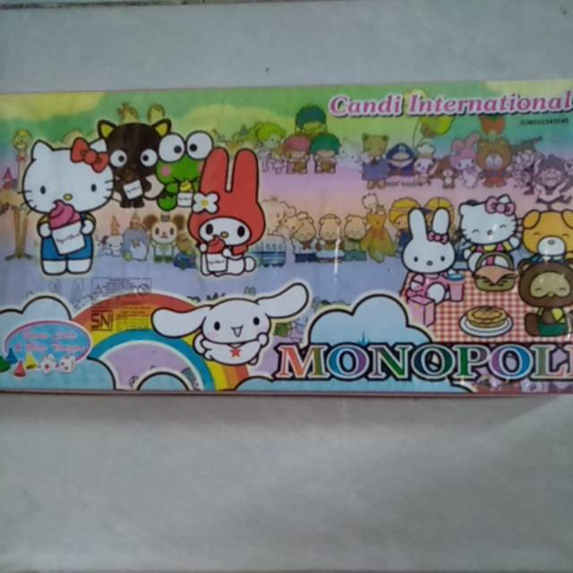 Mainan Monopoli Internasional Karakter