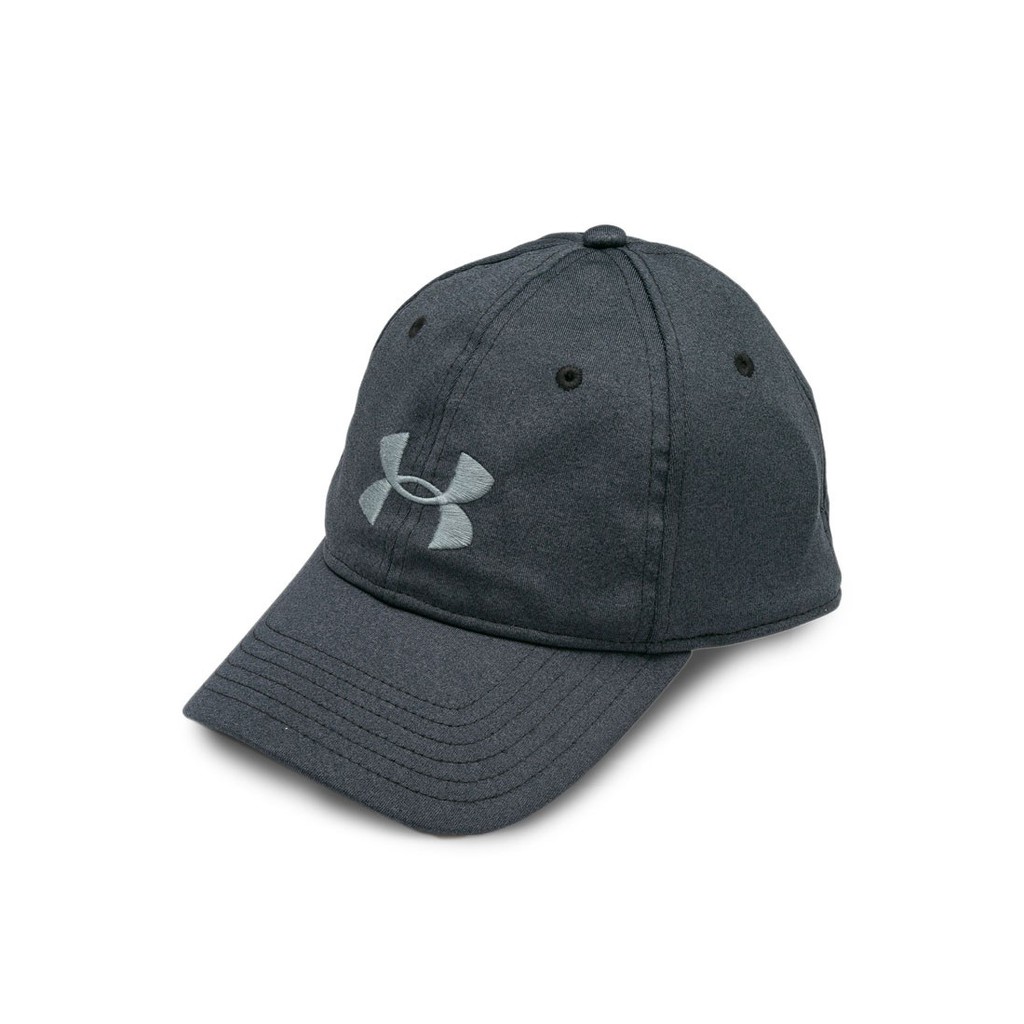 Under Armour UA Men's Isochill Free Fit Cap Black Grey Topi Original