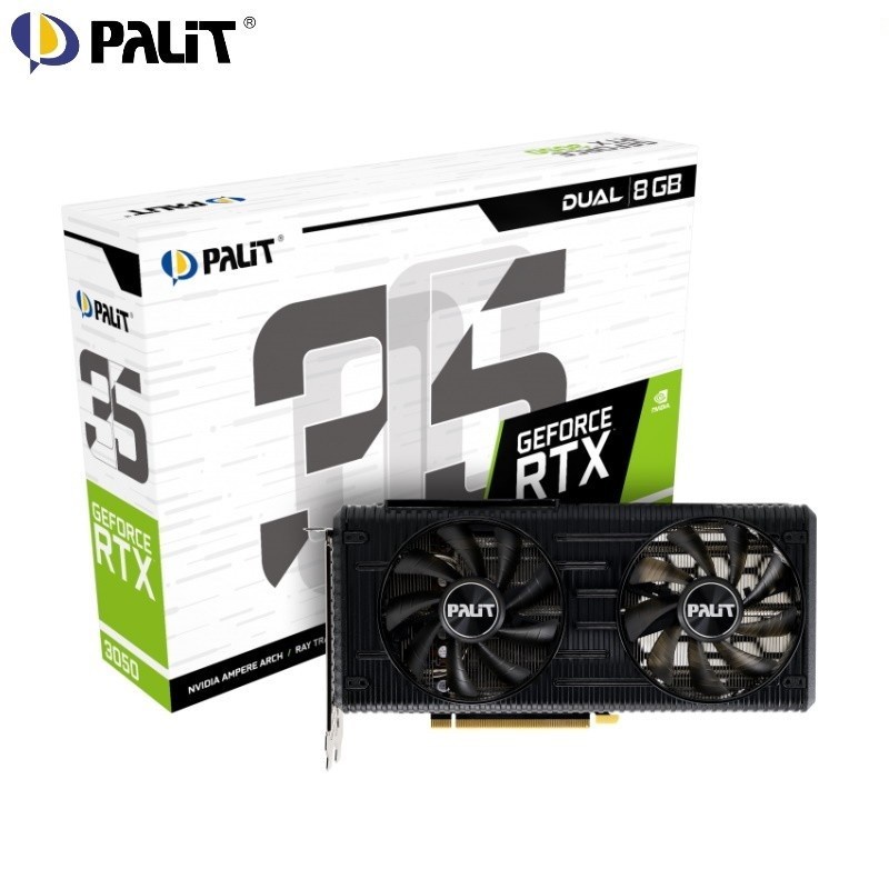 PALIT GeForce RTX 3050 Dual 8GB GDDR6