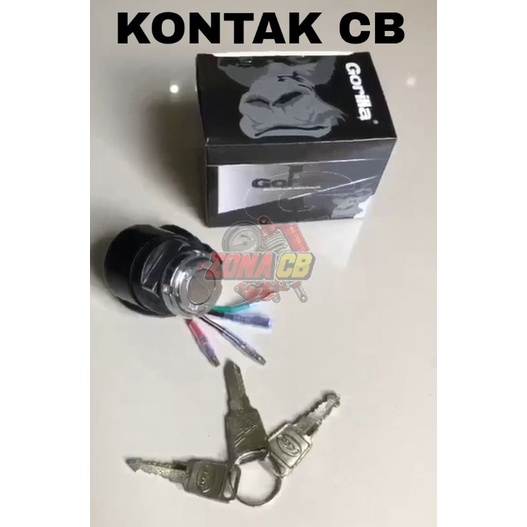 kontak cg 125 besi hm 168 gorilla / kontak cb gl Mega pro tiger