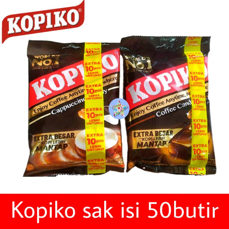 

Kopiko permen isi 50 btr/sak