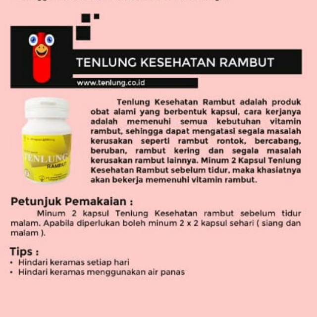 TENLUNG kesehatan rambut