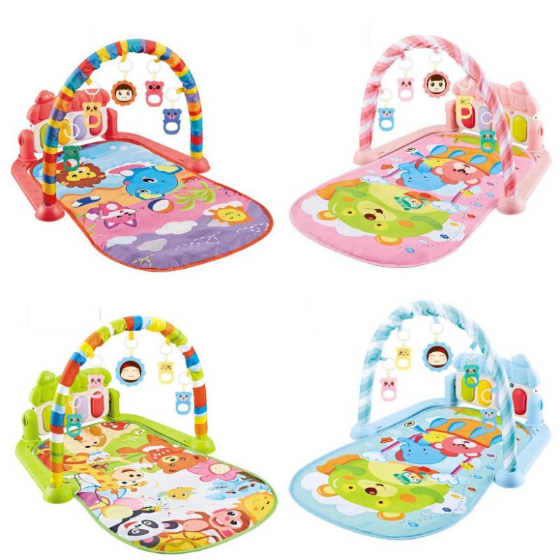 Baby PlayGym Mainan Playmat Piano Musical Anak