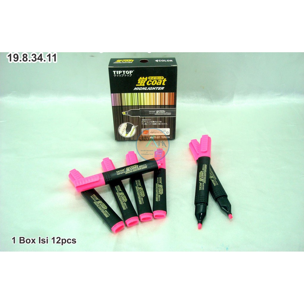 

Highlighter Color Stabilo textliner warna Pink