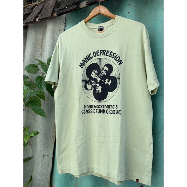 Manic Depression Jimmy Hendrix / Kaos bekas / Kaos preloved / Kaos band second / Kaos band / Kaos ba