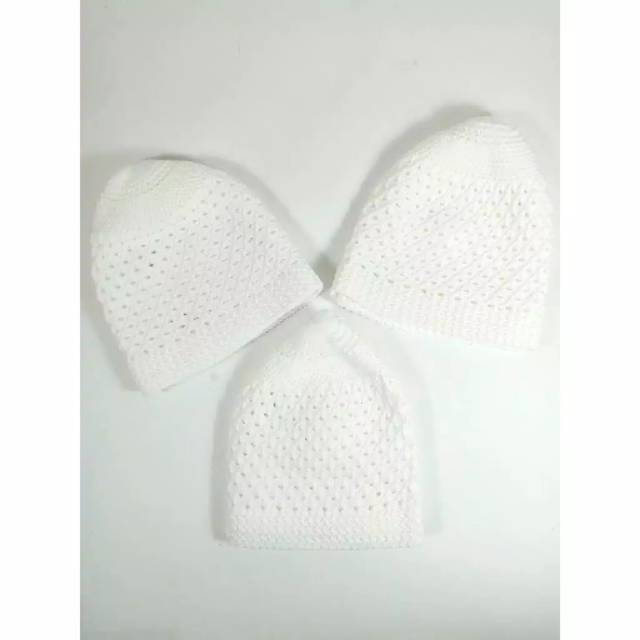 Kopiah haji murah/kopiah rajut