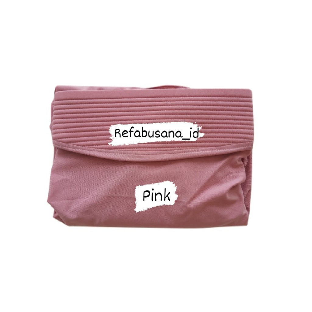 Jilbab Instan Kerudung Instan Jilbab Bergo Jersey Premium Sarah-Pink