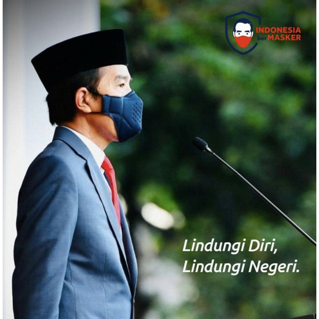  MASKER JOKOWI  TOMO LIFEMASK REUSABLE FILTER N95 FOR NEW 