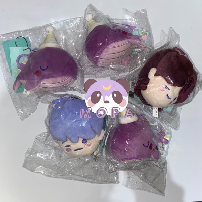 [READY] bts tinytan official merchandise doll keyring bagcharm keychain Whale V Jungkook