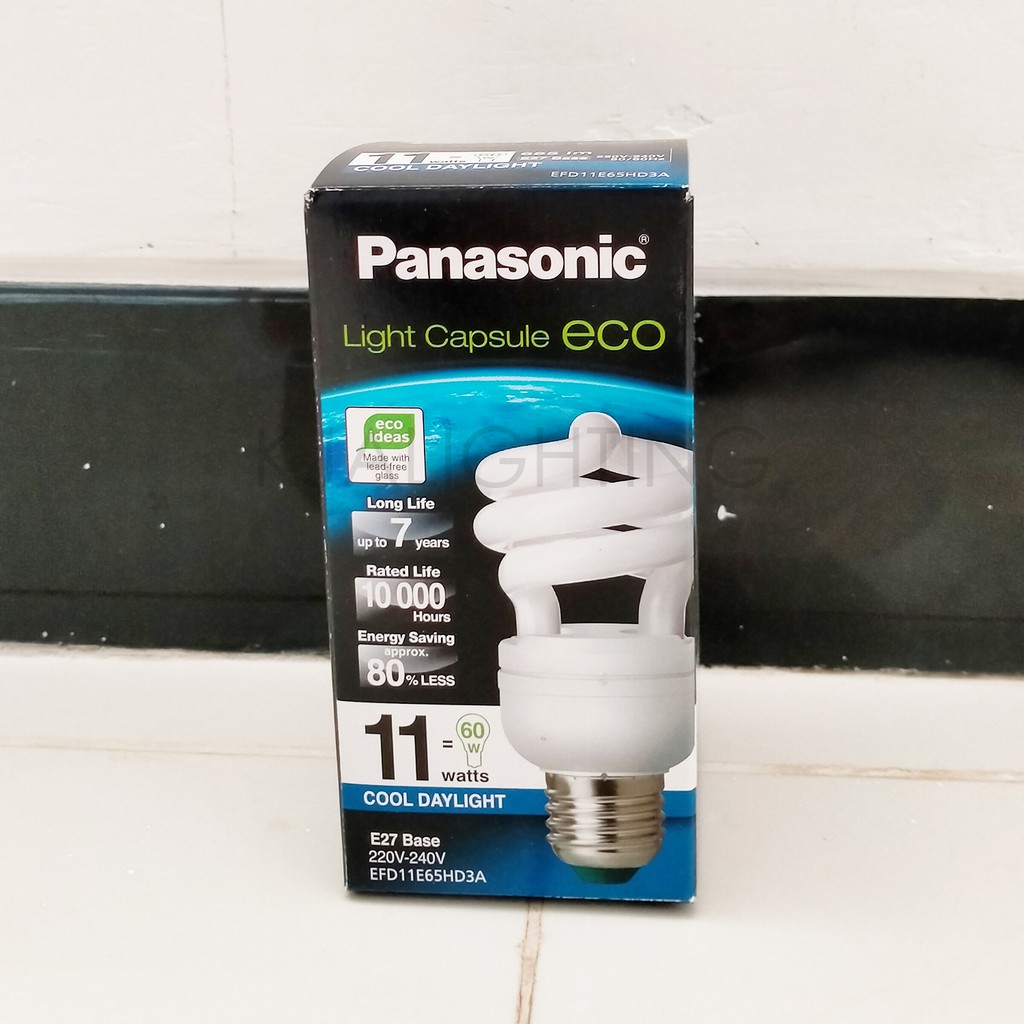 Lampu Panasonic Spiral ECO 11 watt