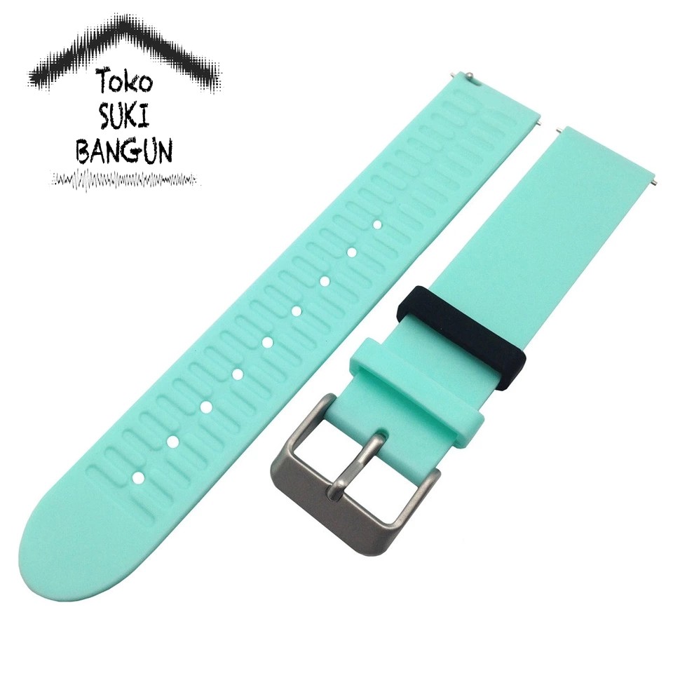 TALI JAM 18mm QUICK RELEASE Rubber THIN Colorful Watch Band Strap