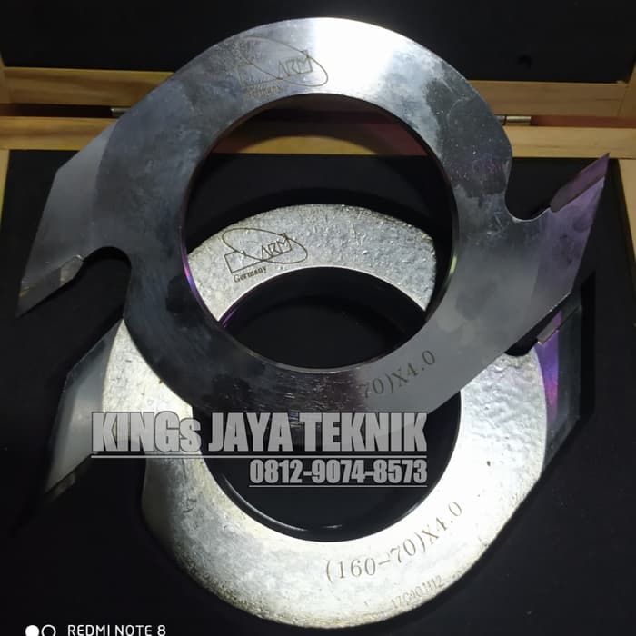 AKM MATA PISAU FINGER JOINT CUTTER 160 x 70 x 4 x 2T (10 PCS)