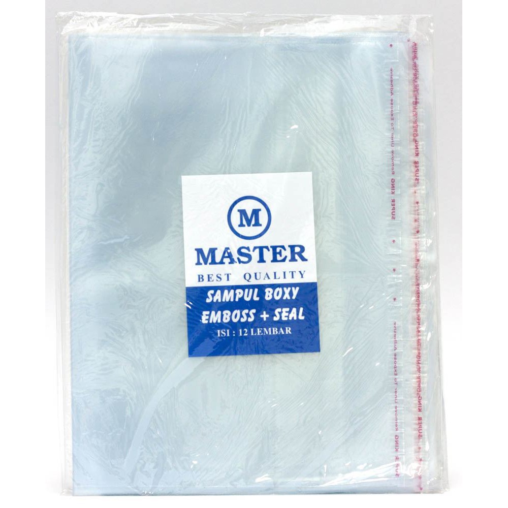 

Master Sampul Mika Emboss Boxy Sealing / Sampul Buku / Plastik RJ4