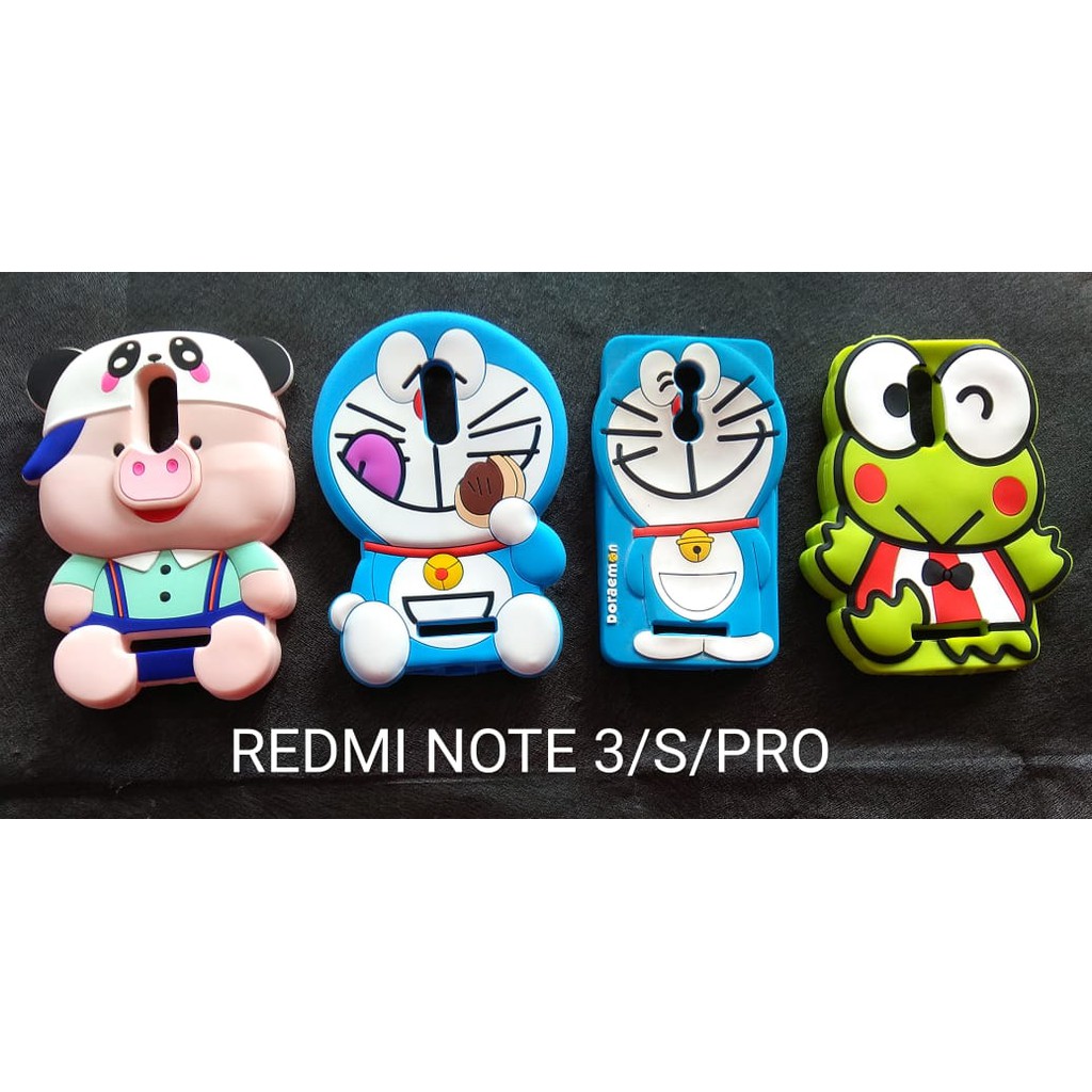 3d 4d Karakter Case Doraemon Kantong Ajaib Xiaomi Redmi Note 3 Note