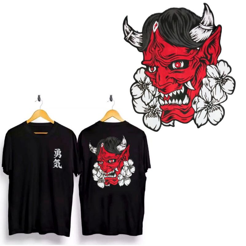 KAOS SAKURA PUTIH YONGQI / KAOS JEPANG / KAOS SAMURAI TERBARU