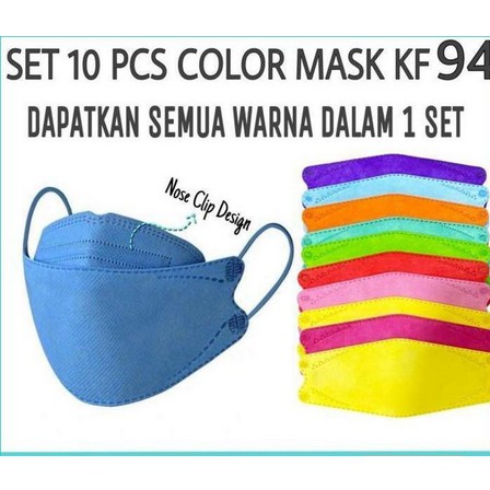 masker KF94 korea 4play evo plusmed convex masker 4d import ijin kemenkes