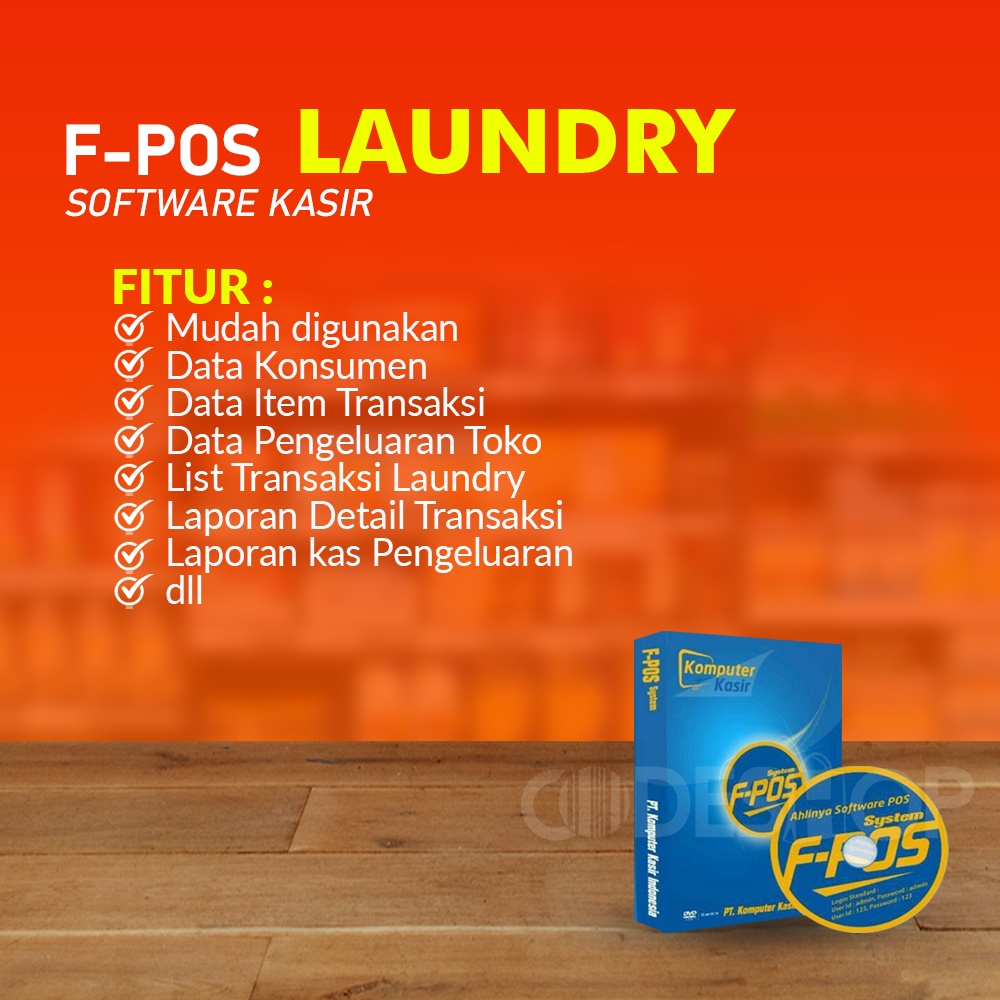 Program Aplikasi Fpos Laundry Software Aplikasi Kasir Laundry