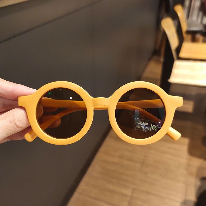 Kacamata anak/Kacamata Vintage 1-7 tahun-KA55 YELLOW