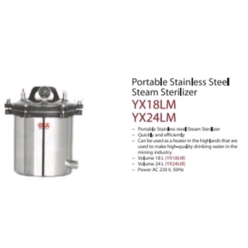 Autoclave gea 18 liter non timer