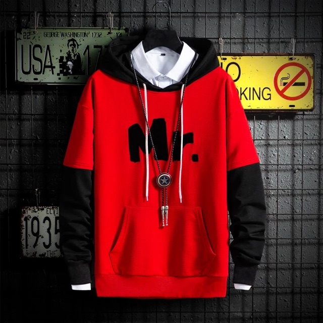 HOODIE SWEATER JUMPER COWOK PRIA MR FASHION KEKINIAN PREMIUM DISTRO