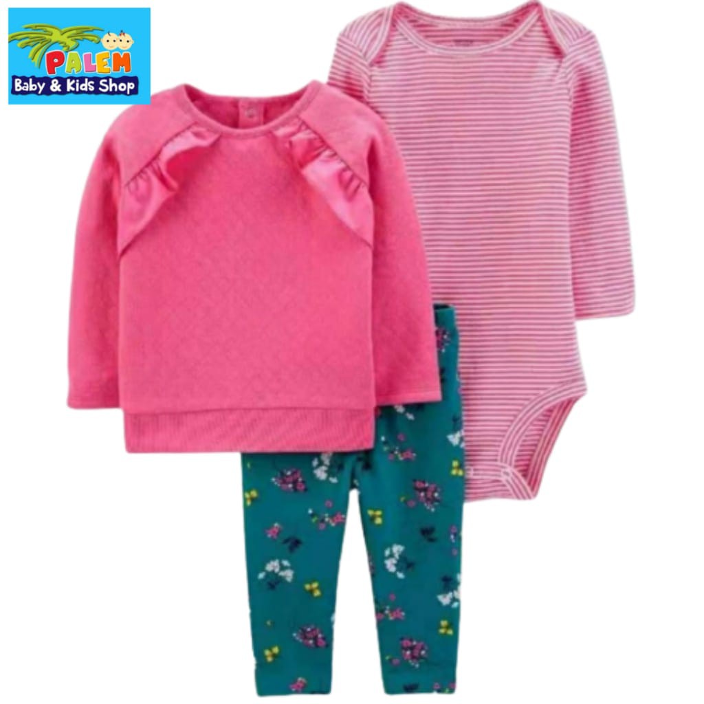 Catell Love Setelan Jaket 3in1 Baby Boy&amp;Girl