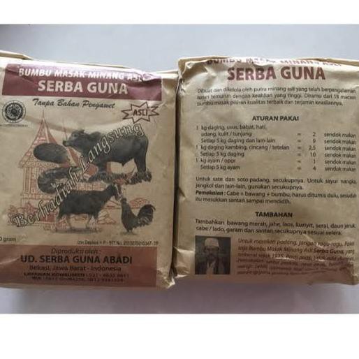 

[ BEST SELLER ] Bumbu Masak Minang Asli (serbaguna gulai)