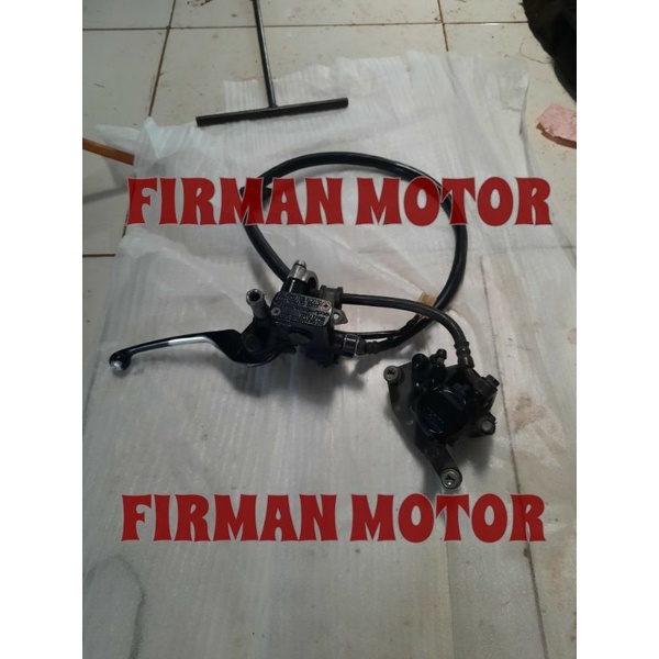 cakram depan master kaliper depan beat fi 2013 2015 k25 original copotan motor