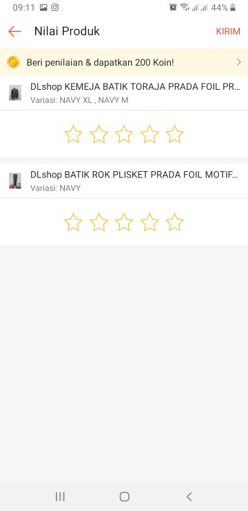 Dlshop Kemeja Batik Toraja Prada Foil Premium Model Klep Intip Tgn Pjg(real Pict)