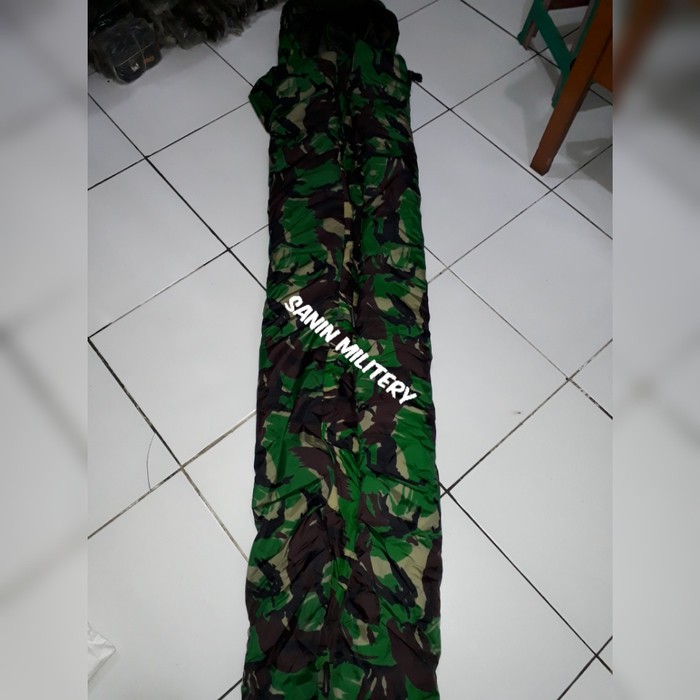 SKD  sleeping bag loreng jatah TNI / sleeping bag TNI / sleeping bag