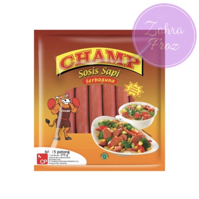 

CHAMP SOSIS SAPI SERBAGUNA 375 GR