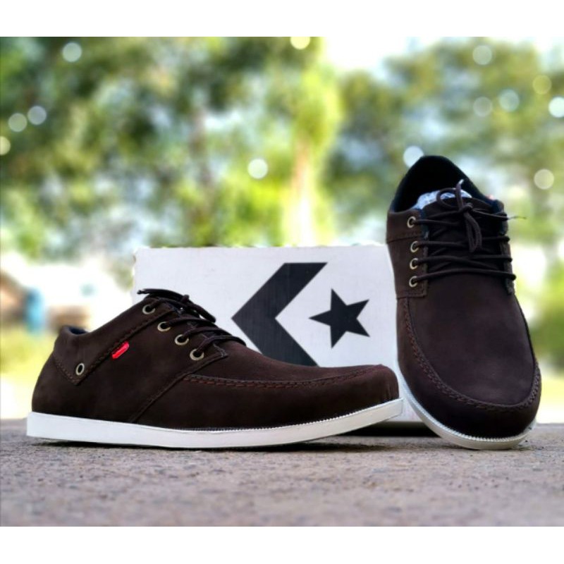 Sepatu Tali Coklat Untuk Pria Sepatu Keren Sepatu Murah Sepatu Buat Gaya Sepatu Trendi Sepatu Casual
