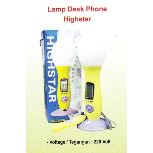 Pesawat Telepon Rumah + Lampu