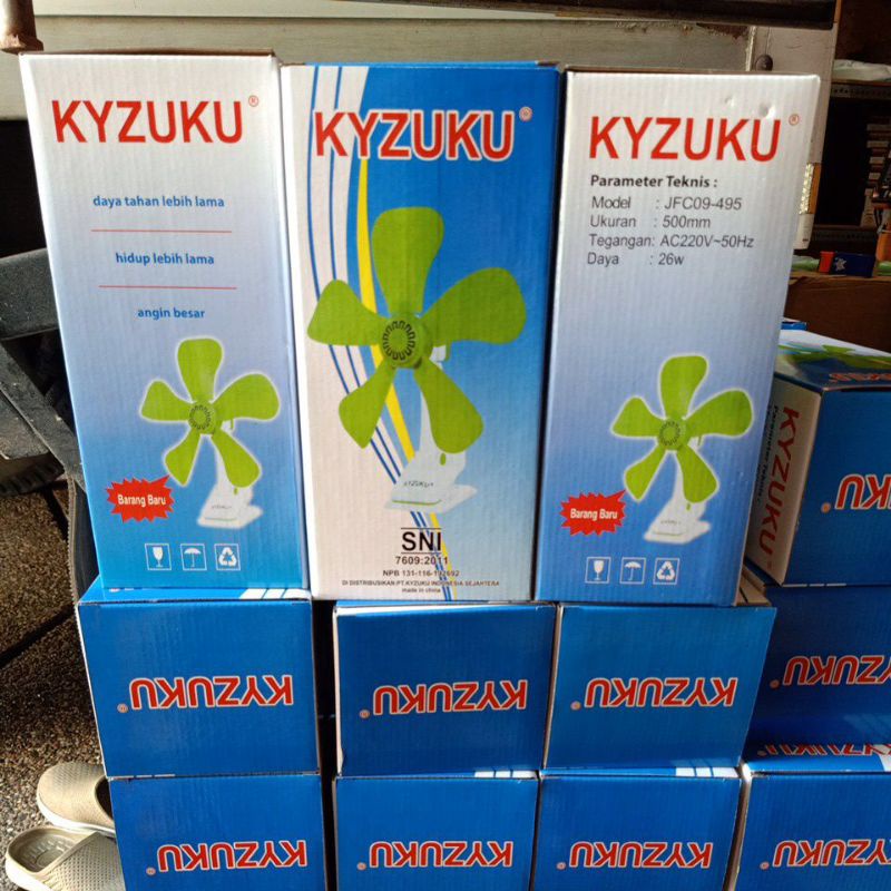 KYZUKU MINI FAN JEPIT KIPAS ANGIN  JEPIT KYZUKU 26 WATT
