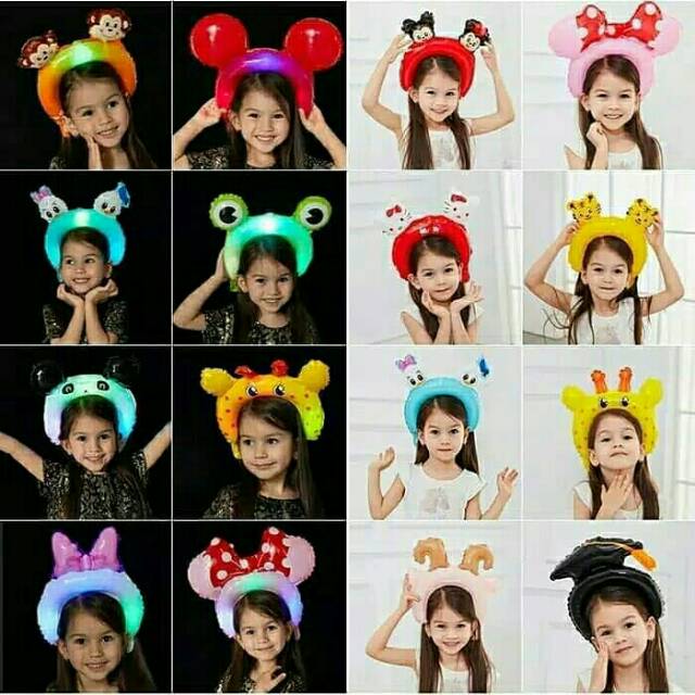 BALON BANDO HEWAN ANIMAL / BANDO BALON LED FOIL BANDO ANAK KARAKTER HEWAN ULANG TAHUN