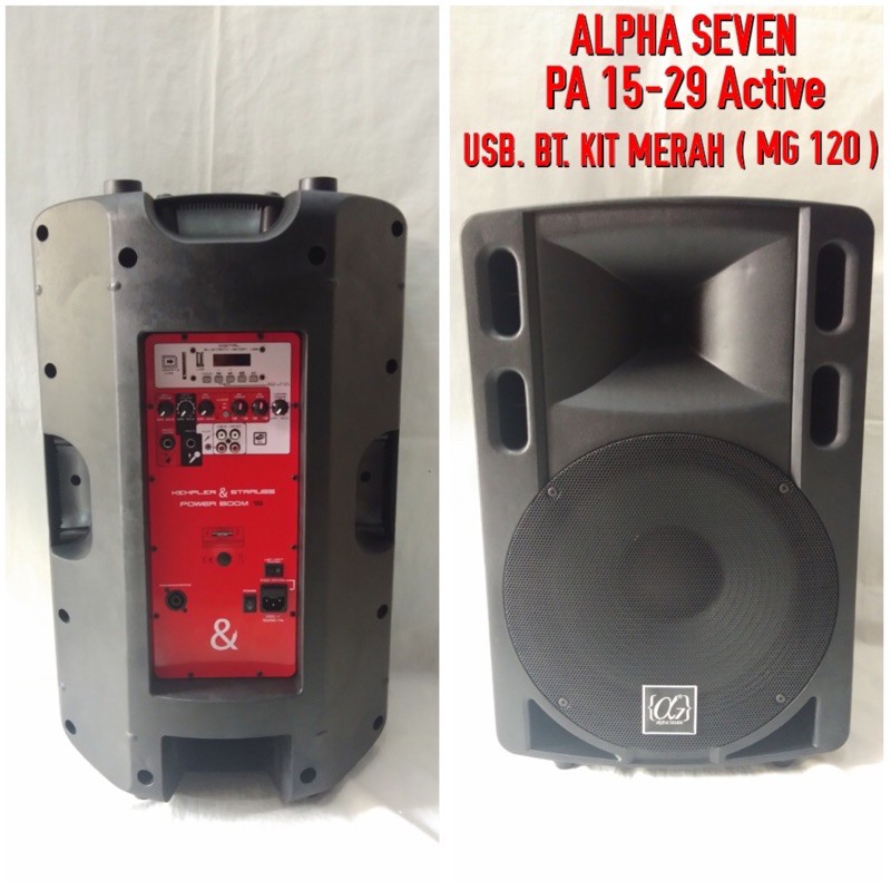 Speaker Aktif alpa sound 15 inch sepasang