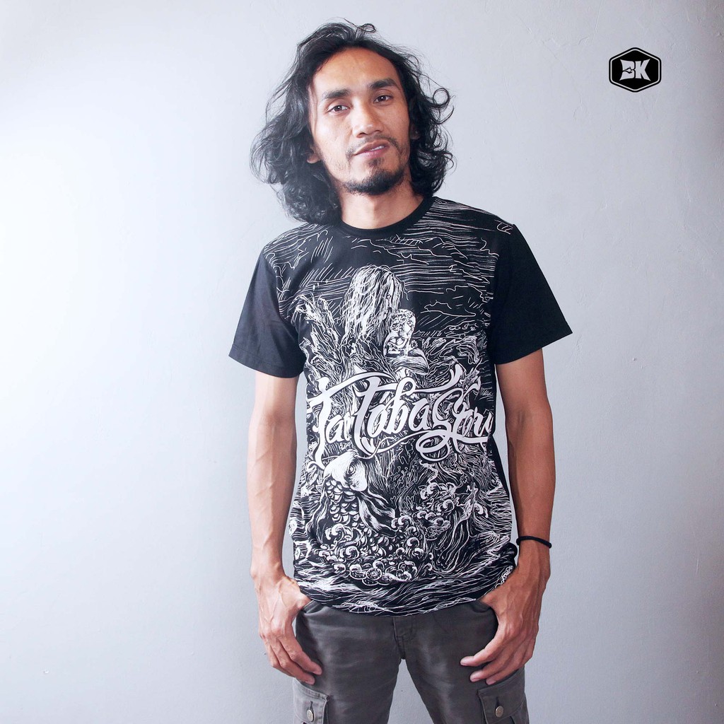 BK ETHNIC | Kaos T-Shirt Etnis Suku Batak |Kaos Basic Batak | TAO TOBA STORY