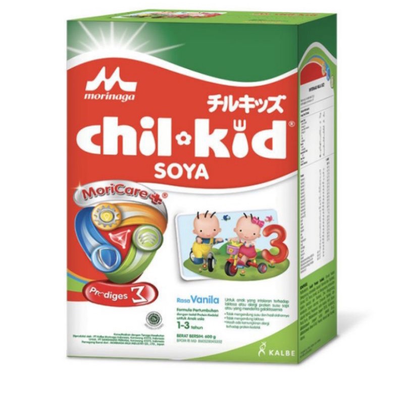 Morinaga ChilKid Soya 600gr susu formula bayi