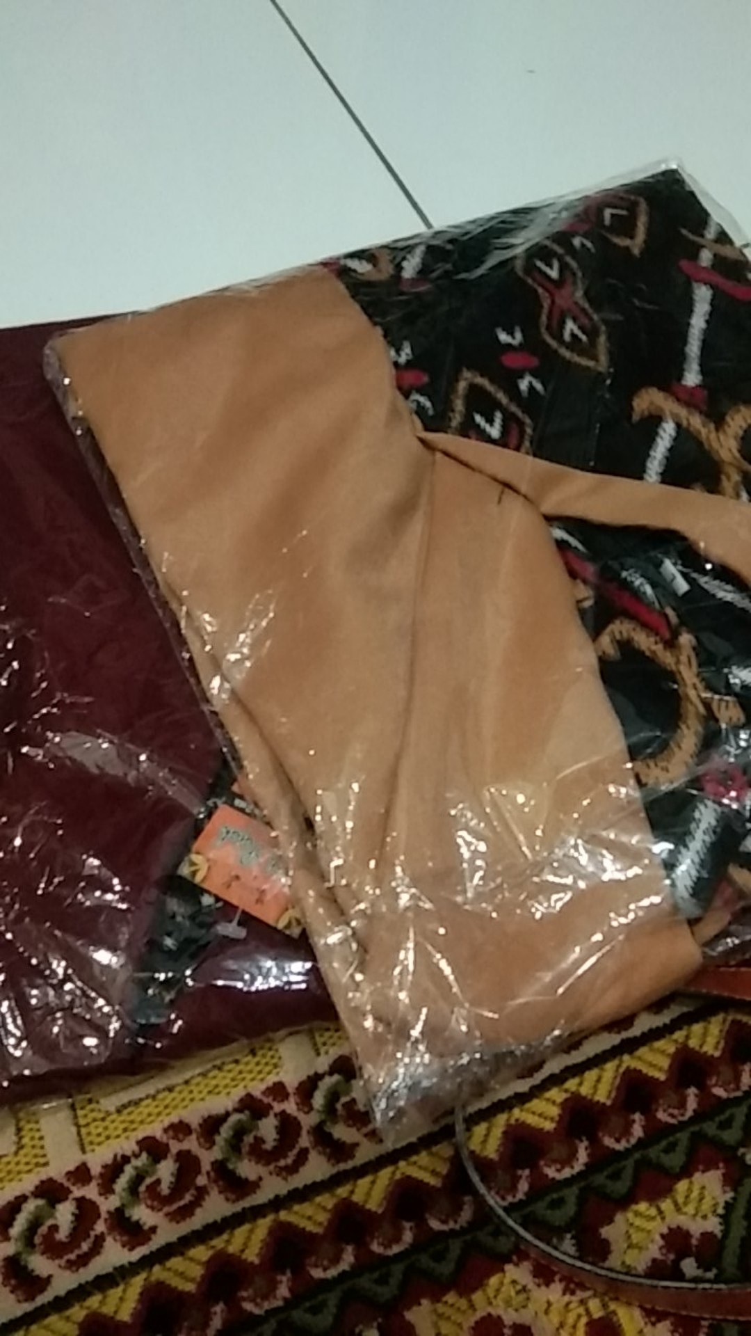 Kenongo Batik Atasan - Batik Wanita Risna Hrb026 Blus Batik Exsclusive Solo M L Xl Xxl Bb 021