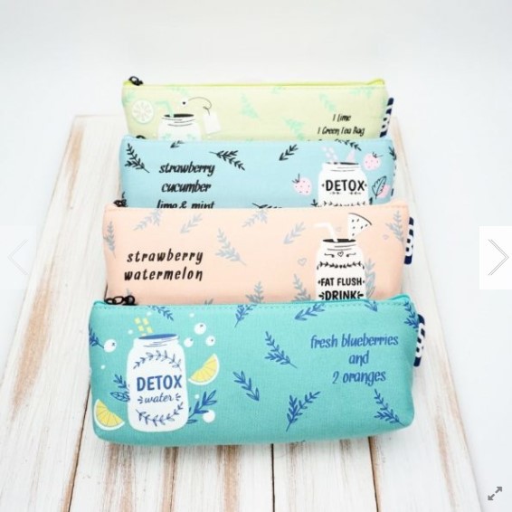 

TEMPAT PENSIL FRUIT DRINK/PENCIL CASE LUCU
