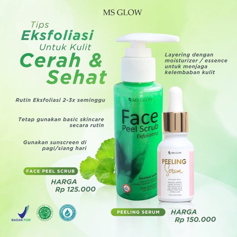 MS Glow For Men Original / Paket Ms glow / Serum Ms Glow / Cream Ms Glow / Toner Ms Glow