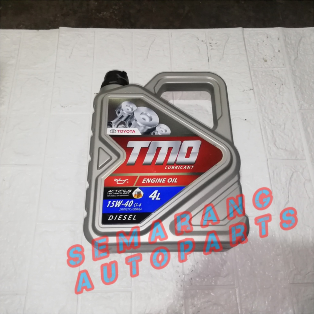 OLI MESIN DIESEL TOYOTA TMO SAE 15W-40 OLI DIESEL 4 LITER