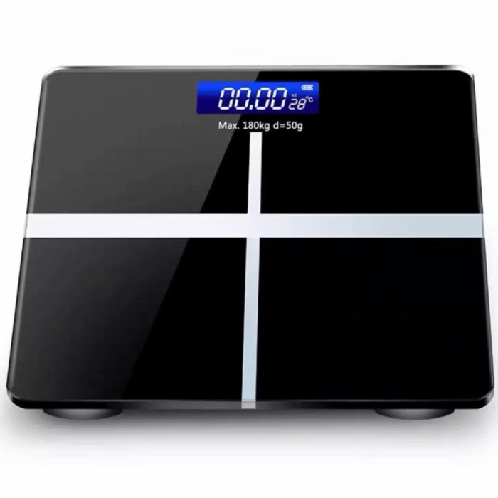 Timbangan Berat Badan KARAKTER 180 KG KILO BANDUNG Hitam F4I0 Alat Kesehatan Viral 2021 Kartun Karak