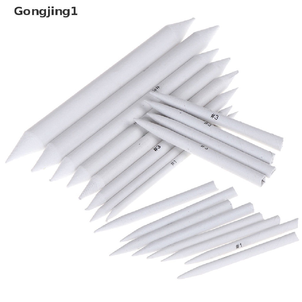 Gongjing1 25Pcs / Set Pensil Gambar / Sketsa / Blending Smudge Stick Erasable