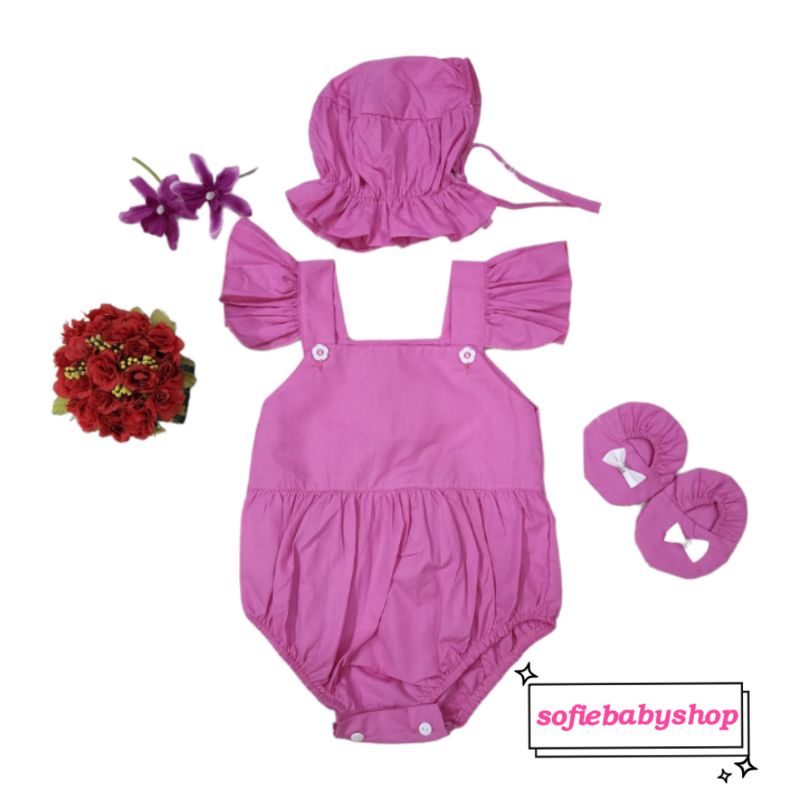 baju bayi perempuan set jumper baby girl