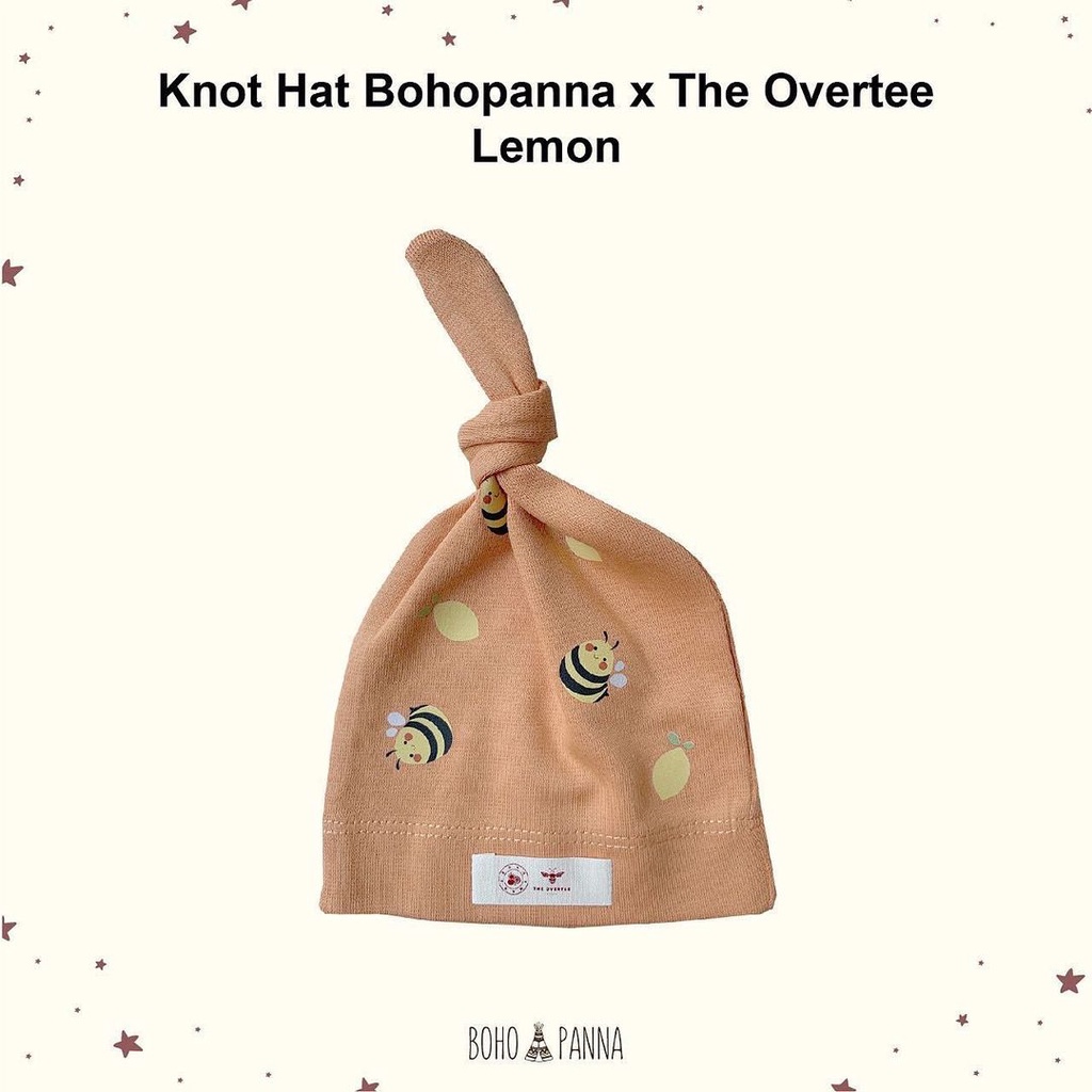 BOHOPANNA KNOT HAT X THE OVERTEE TOPI BAYI / TOPI BAYI