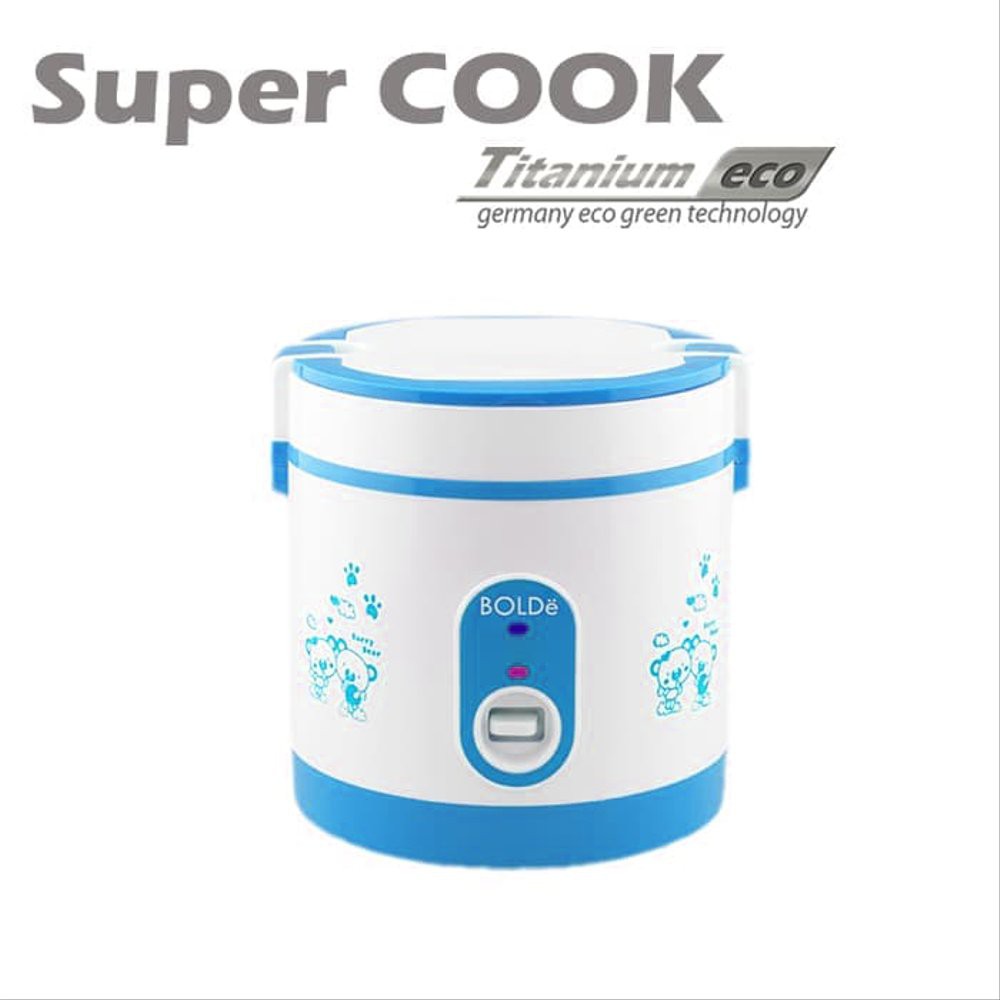 rice cooker mini bolde super cook kapasitas 0,6 liter murah mejikom kecil terbaru magiccom minimalis