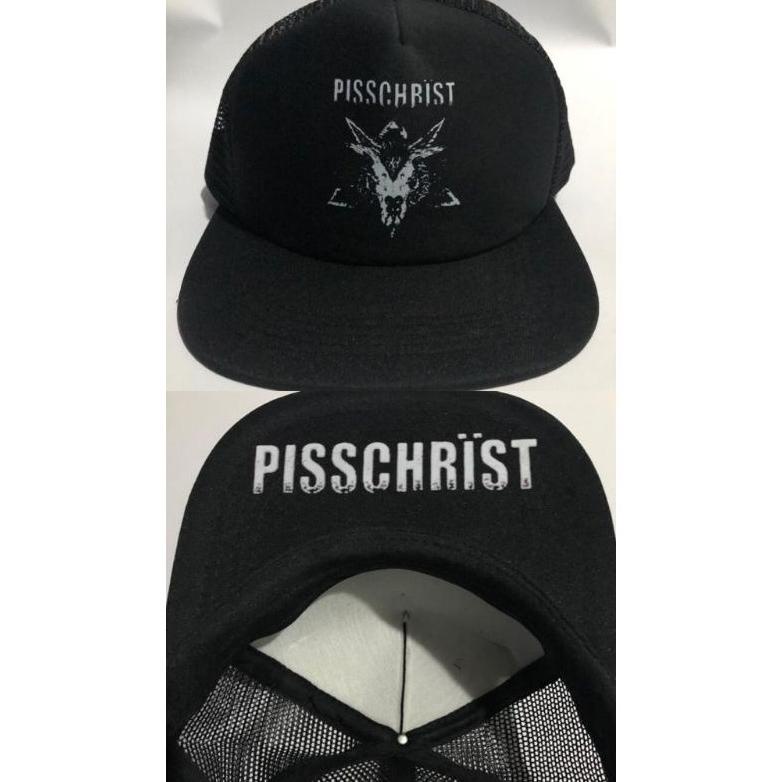 Topi Jaring Band / Trucker Hat Band / Topi Punk Hardcore / Topi Pria