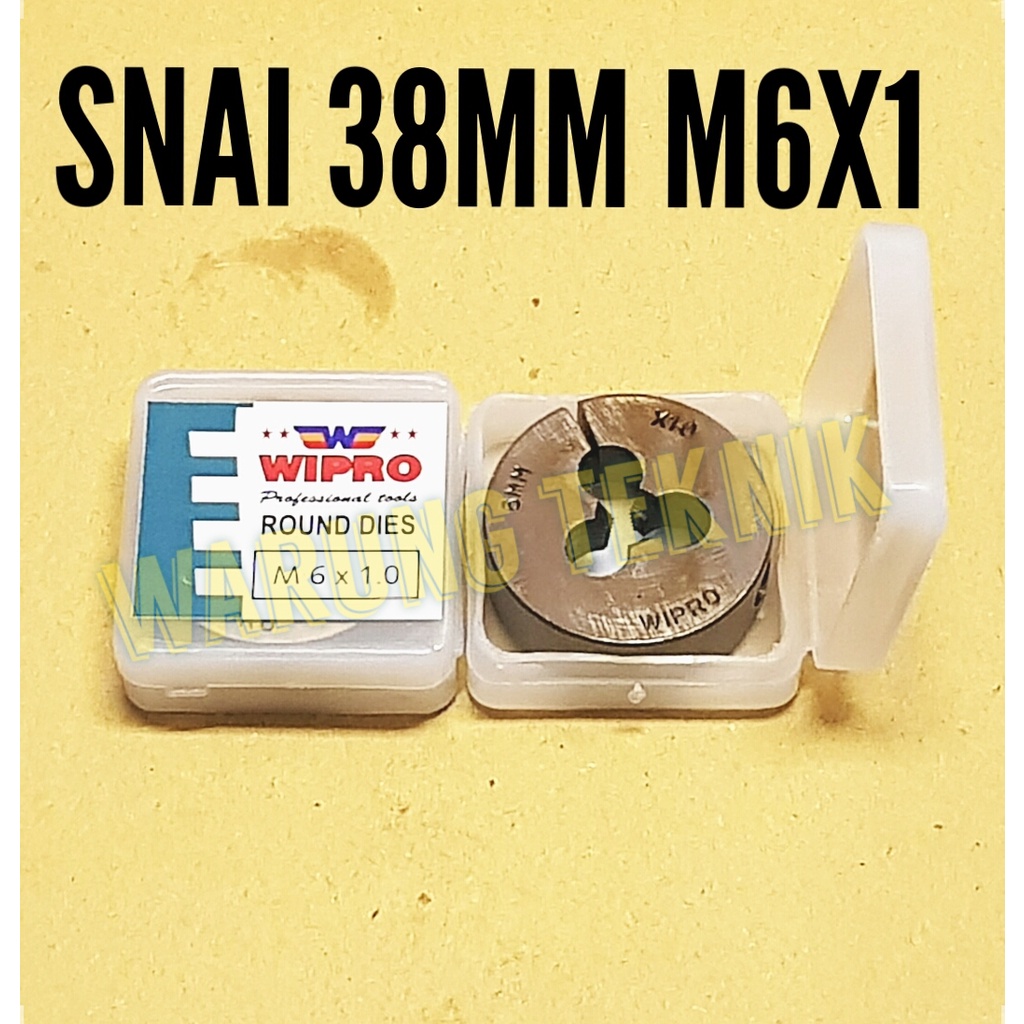 SENAI SNAI ROUND DIES M6X1