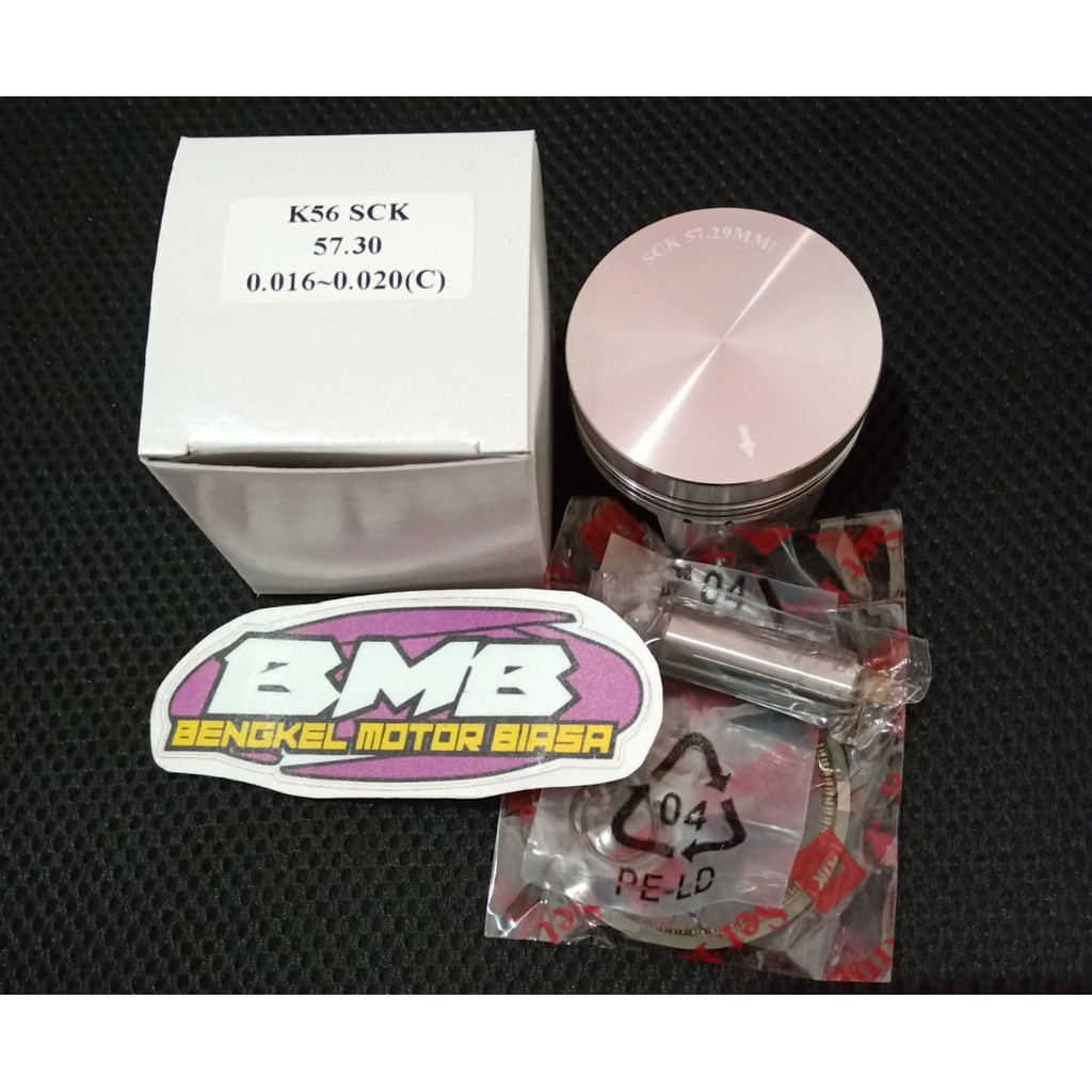 PISTON FORGED SONIC RS150 BLANK 57.3MM SCK RACING