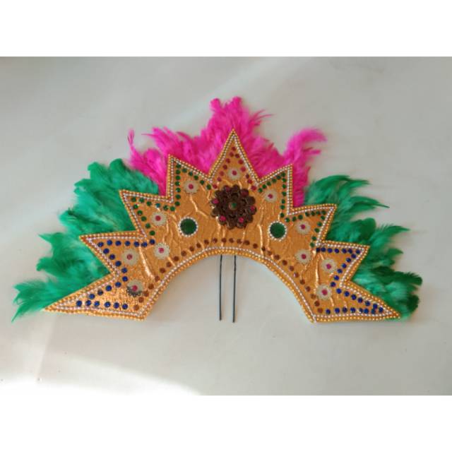 Aksesoris tari bentuk matahari